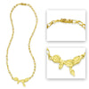 Natura N5 | 18K Gold Necklace | Handmade in Italy | Via Orefici