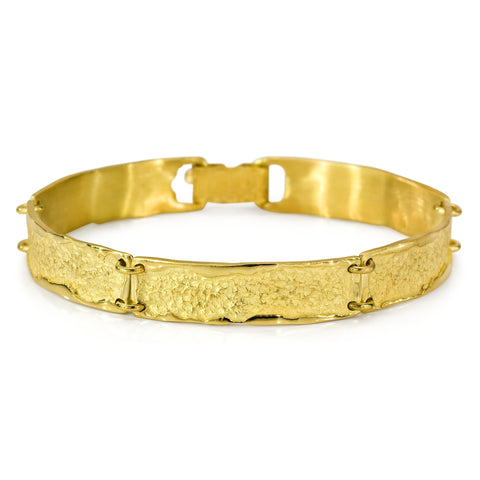 Oro B4 | 18K Gold Bracelet | Handmade in Italy | Via Orefici