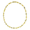 Contrasto N1 | 18K Gold Geometric Necklace | Handmade in Italy | Via Orefici