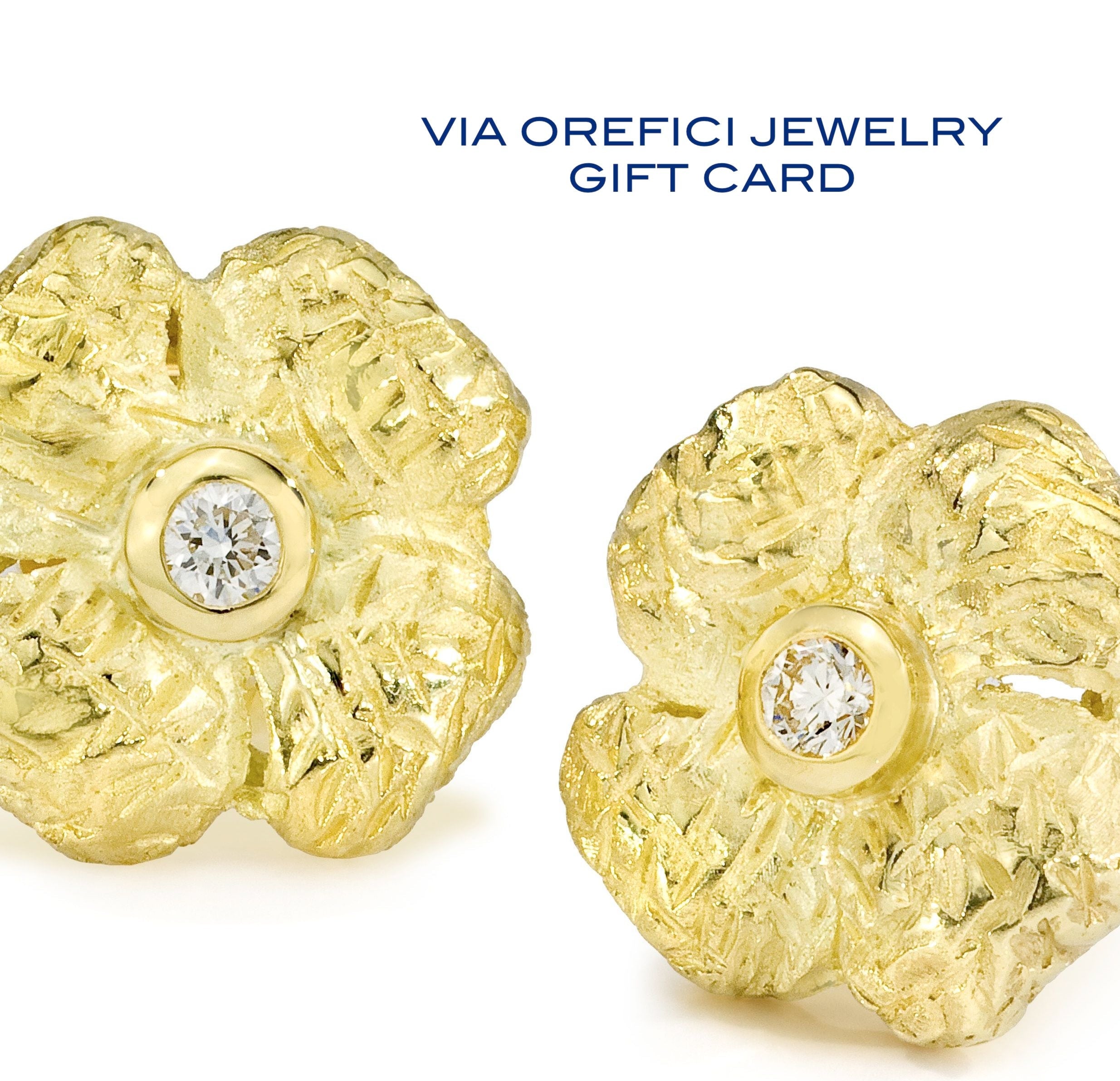 Luxury Jewelry eGift Card | Italian Craftsmanship | Via Orefici