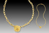 Portofino NL1 | 18K Gold Rose Chain Necklace | Handmade in Italy | Via Orefici