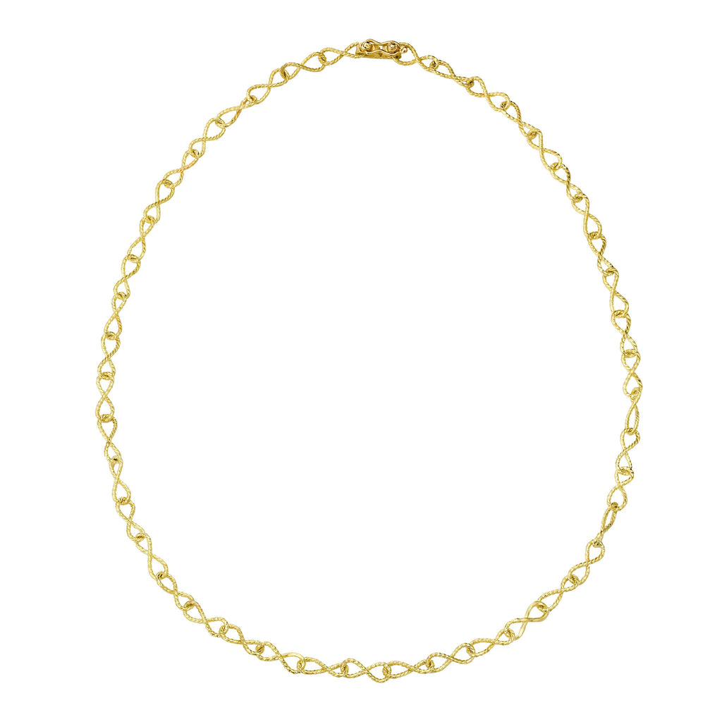 Natura NL2 | 18K Gold Custom Length Necklace | Handmade in Italy | Via Orefici